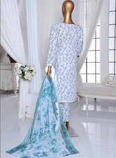 Sumi Printed Lawn Suits Stitched 3 Piece - SU25PL 05 AQUA